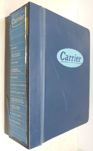 1960s-1970s Massive Carrier Corp. Catalog-Hundreds of Product &amp; Service Catalogs