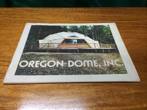 Oregon Dome Inc 1983 Plan Book 40 Pages Nice Condition Build A Dome House Home