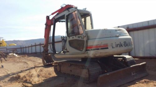 1998 linkbelt 1600 quantum excavator track hoe link-belt (stock #1771) for sale