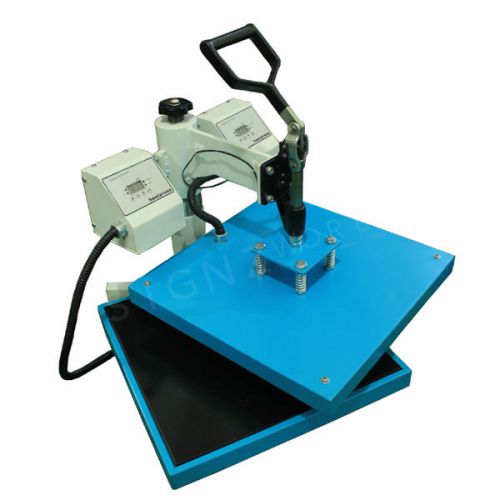 Ukpress 38x38cm double heating plates swing heat press rp0902 t-shirt print for sale