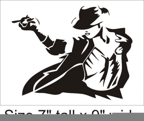 Criminal Michael Jackson Music Funny Car Vinyl Sticker Decal Truck Bumper - 1206