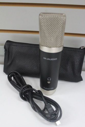 M-Audio Producer USB Cardioid Microphone FULLY TESTED &amp; WORKING GREAT