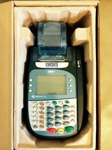 Hypercom Optimum T4100 credit machine  USED terminal, no contract