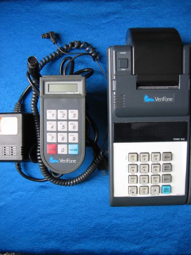 VeriFone TRANZ 460 Credit Card and Receipt Terminal Power Supply Pinpad 1000