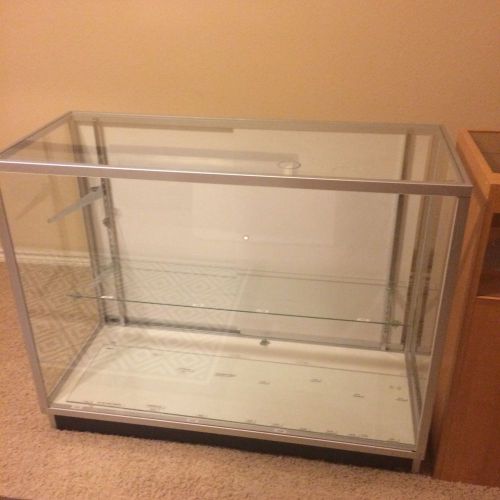 glass display case