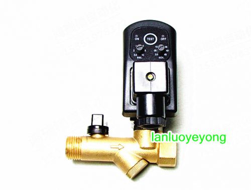 New 24v dc 1/2&#034; automatic electronic timed air compressor tank drain valve 16b for sale