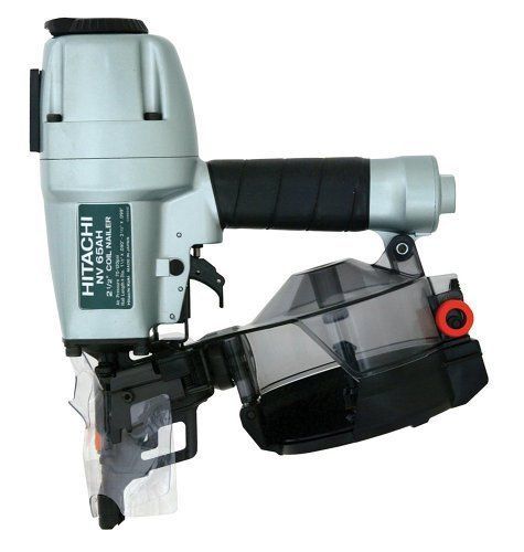 Hitachi NV65AH 1-1/2&#034; to 2-1/2&#034; 16 Deg. Coil Siding Nailer