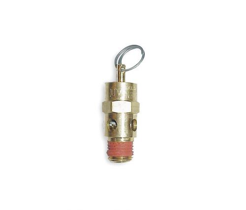 ASME Air Safety Valve, NPT Size (M) 1/4&#034; Set 150 PSI