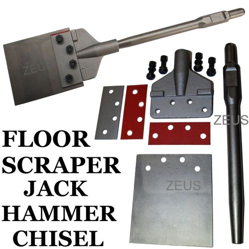 FLEXIBLE JACKHAMMER LINO &amp; TILE FLOOR SCRAPER LIFTER JACK HAMMER CHISEL HITACHI