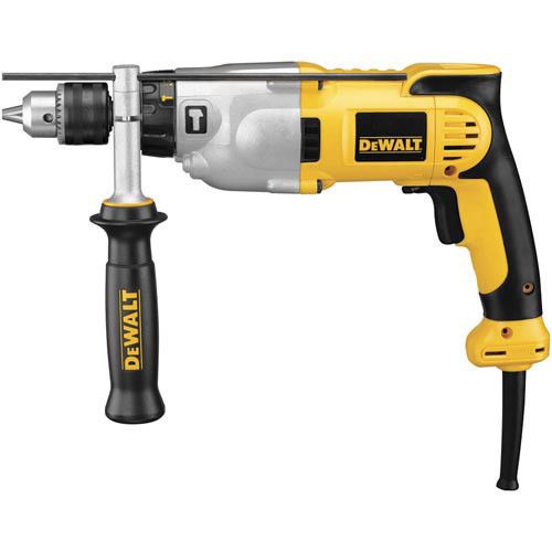 Dewalt 10 amp 1/2&#034; vsr pistol grip hammer drill kit dwd520kr for sale