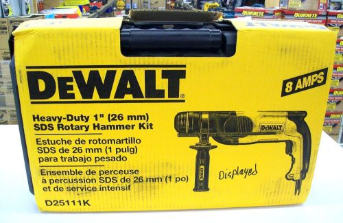 DEWALT D25111K 8AMP HD 1&#039;&#039; SDS ROTARY HAMMER DRILL