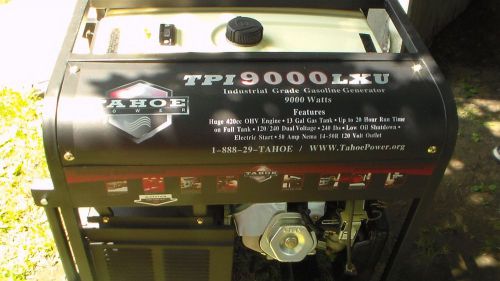 TPI 9000 LXU Tahoe Power Gas Generator