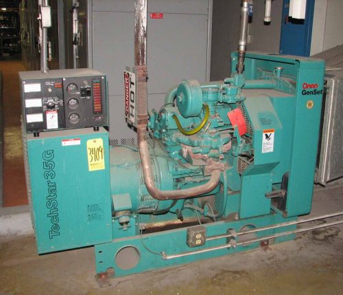 35 kva onan genset model techstar 35 35sjbl27296c natural gas generator for sale