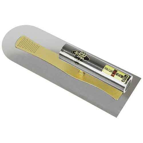 Kincho stainless steel steel round tip trowel 0.3mm 270mm for sale