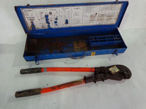 MANUAL RATCHETING CRIMPER / THOMAS &amp; BETTS TBM85  / CLIQUET SERTISSEUR MANUEL