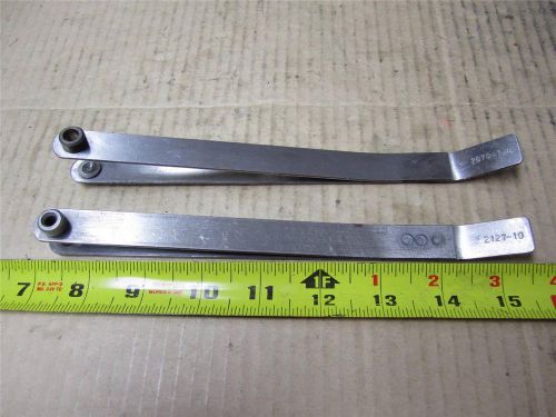 2 PC LOT STRAP DUPLICATOR HOLE FINDER #10 &amp; 1/4&#034; AIRCRAFT SHEETMETAL