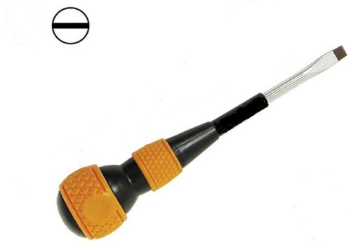 New Vessel 220 6*100 Standard Flat Tip Ball Grip Screwdriver