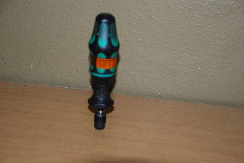 WERA KRAFTFORM 7465 TORQUE SCREWDRIVER 2.5-11.5 LBS-IN 074724 M06-10-1240