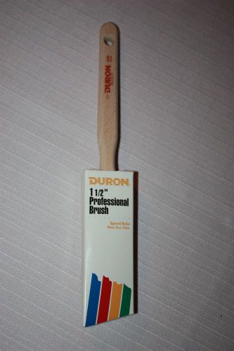 NEW 1  1/2 &#034; DURON SHERWIN WILLIAMS TAPERED NYLON PROFESSIONAL PAINT BRUSH