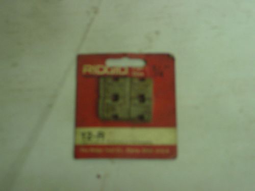 Never Used Ridgid 12-R  1/4 ” pipe dies PRD578