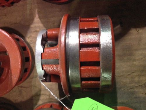 Ridgid 12r 3/4 inch hand threader die heads refurbished with new dies for sale