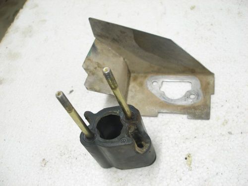 INTAKE BLOCK w HEAT SHIELD    STIHL TS 510 CONCRETE SAW CUT OFF TS510 REF#1