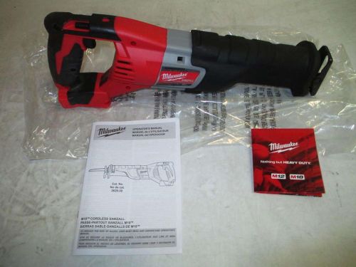 Milwaukee Sawzall M18 Cordless Reciprocating Saw 2620-20