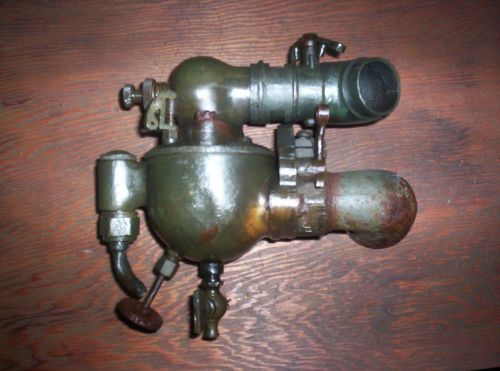 Original &#034;The Schebler&#034; Gas Engine Carburetor Very Early Automobile Tractor Boat