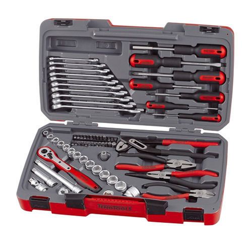 Teng t3867 3/8&#034; drive 67 piece metric socket, spanner &amp; screwdriver set kit for sale