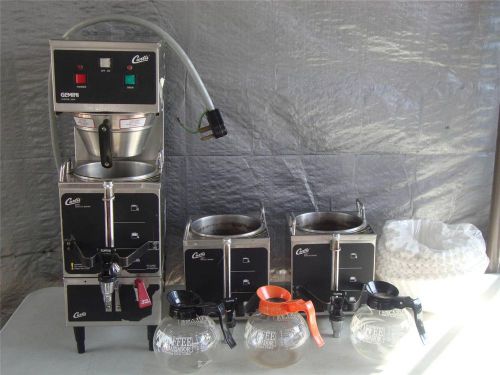 Curtis GEM 230A Automatic Coffee Brewer w/ GEM-3 servers