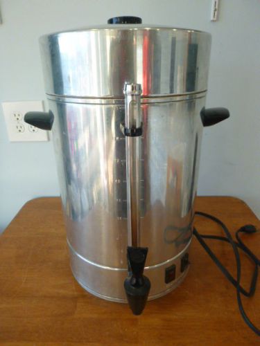 Regal automatic coffee percolator urn 12 to 101 cup capacity #k7001nf for sale