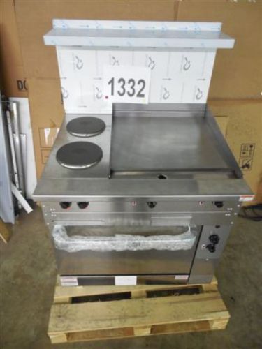 Vulcan 36&#034; Electric Range, 2-FP, 24&#034; Griddle Standard Oven EV36S-2FP24G208