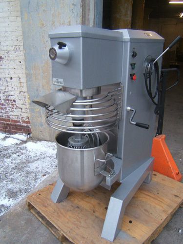 UNIVEX SRM60+ 60 Quart Commercial Planetary Mixer Floor Model - Excellent