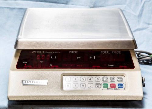 Vintage Hobart 1860-M Digital Electric Commercial Scale 30lb 30#