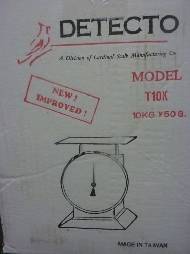 NEW DETECTO T10K PORTION SCALE