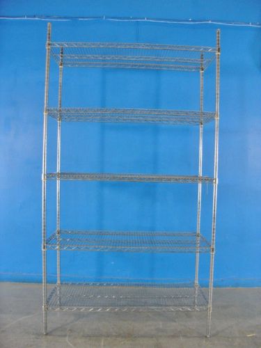 NSF Metro Racking 86&#034;x47&#034;x21&#034; 5 Shelf