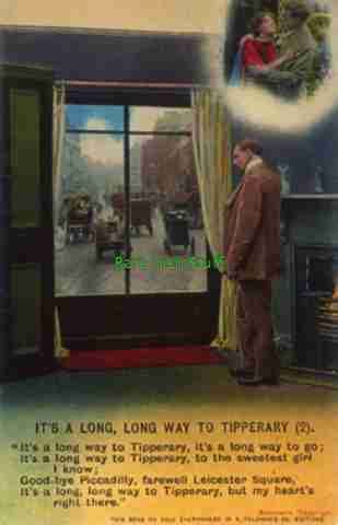 Its A Long Long Way To Tipperary - Old Irish Print