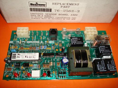 MANITOWOC UNITIZED SENSOR BOARD 76-2563-3, 25-1124-3, 2511243 230V B Series, NEW