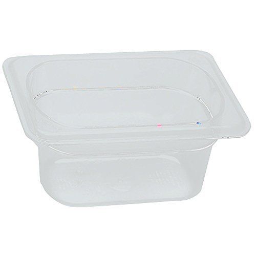 Cambro 94PP190 1/9 Size Polypropylene Food Pans  Translucent (6/Case)