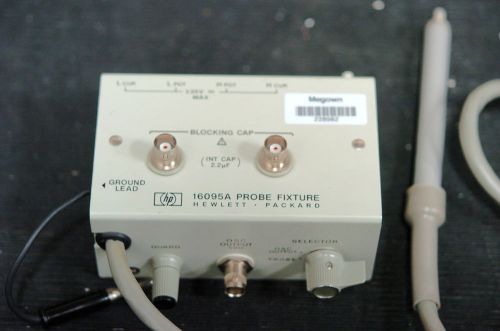 Keysight / Agilent / HP 16095A  LCR Adapter Probe Fixture