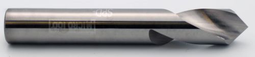 3/8&#034; 100° Degree Solid Carbide  NC Spot Drill 2-1/2&#034; Long Micro-100 USA