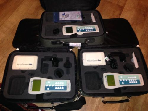 Madsen AccuScreen Pro Hearing Screener Portable Audiometry job lot of 3 BARGAIN!