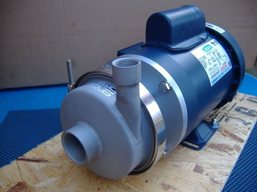 Finish Thompson AC5STS2V400BO15C06 316SS PUMP, Leeson 3/4hp motor 115/208-230