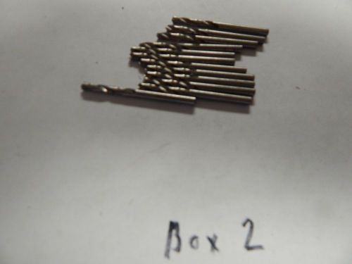 &#034;PTD&#034; Short Length Twist Drill Bits, # 24 Size, lot of 12 Pcs