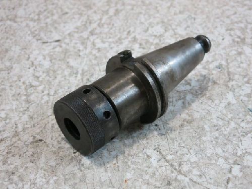 DEVLIEG MICROBORE TG-100 COLLET CHUCK, CAT-45, 4&#034; GAGE LENGTH