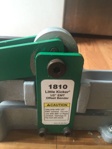 Greenlee 1810 Little Kicker Offset Bender for 1/2&#034; EMT