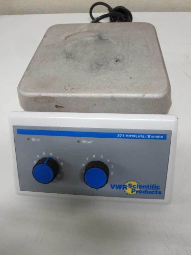 VWR 371 HotPlate / Stirrer - Tested, Heats Great, Spins Fast