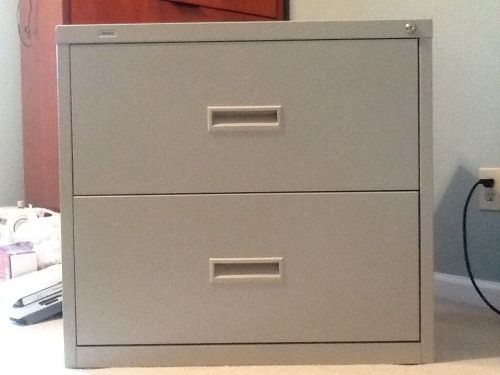 Metal filing cabinet