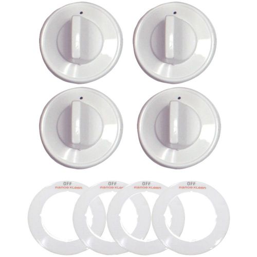 BRAND NEW - Range Kleen 8234 Gas Range Knobs, 4 Pk