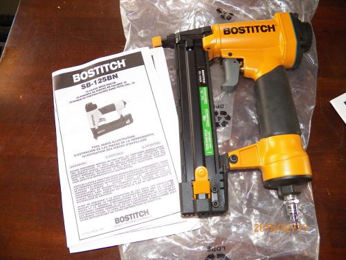 * Bostitch SB-125BN 5/8&#034; - 1-1/4&#034; 18 Gauge Brad Nailer/Stapler **Free Shipping**